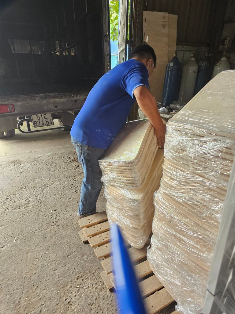 Quy trình tạo ra tấm gỗ uốn cong